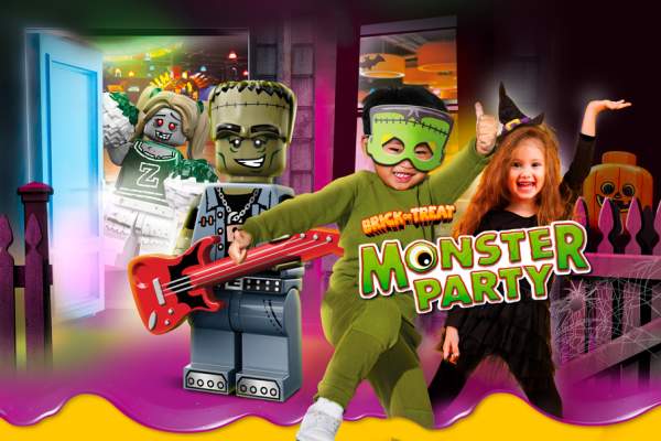 Brick-or-Treat Monster Party