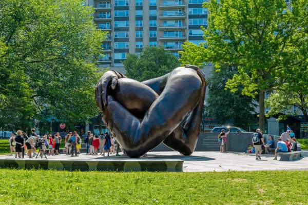 The Embrace Monument