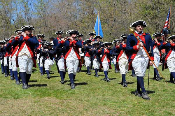 Patriots' Day Parade in Lexington