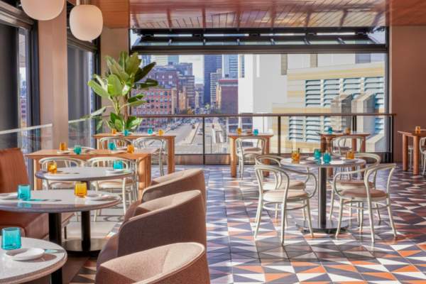Lifted Rooftop Restaurant & Bar at the Omni Boston Hotel at the Seaport