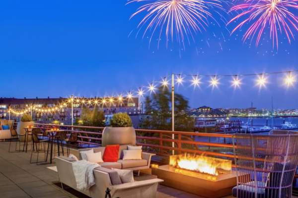 Harborfest: Fireworks & BBQ at Boston Marriott Long Wharf on July 2nd
