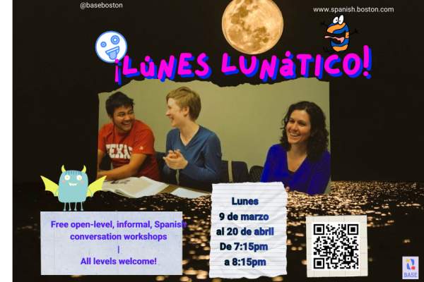 ¡Lunes Lunático!: free open-level informal Spanish conversation workshop