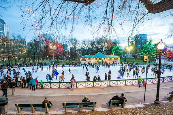 Frog Pond Ice Skating Rink