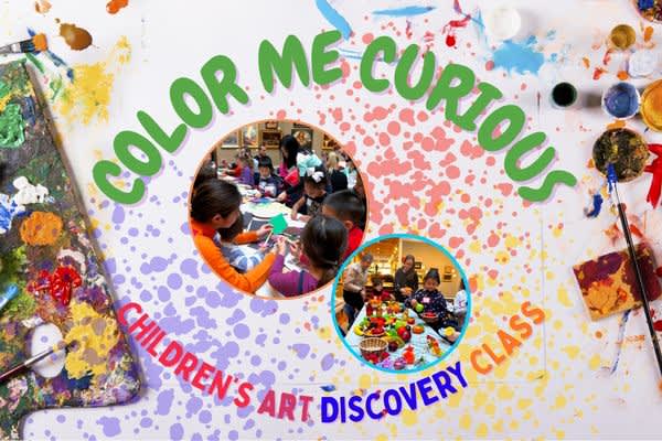 Children's Art Discovery Class: Color Me Curious