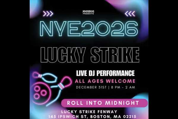 Roll Into Midnight at Boston's NYE Party