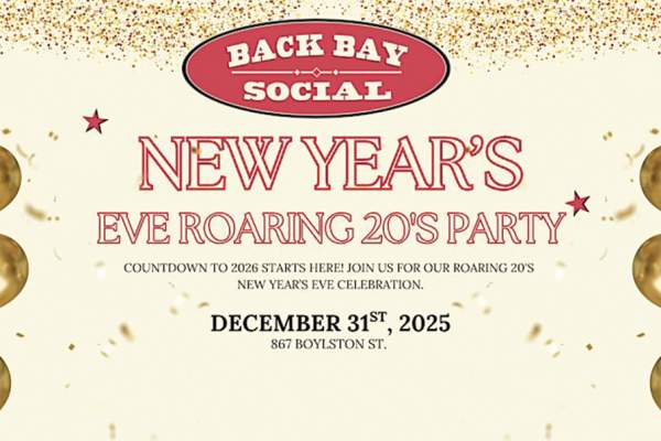 Roaring 20's NYE Party at Back Bay Social