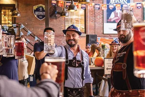 Samuel Adams Boston Brewery Octoberfest Celebrations