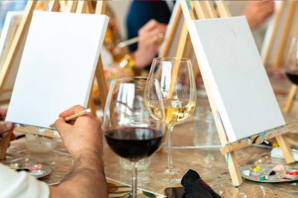 Paint & Sip: featuring Art by Lauren Dewitt