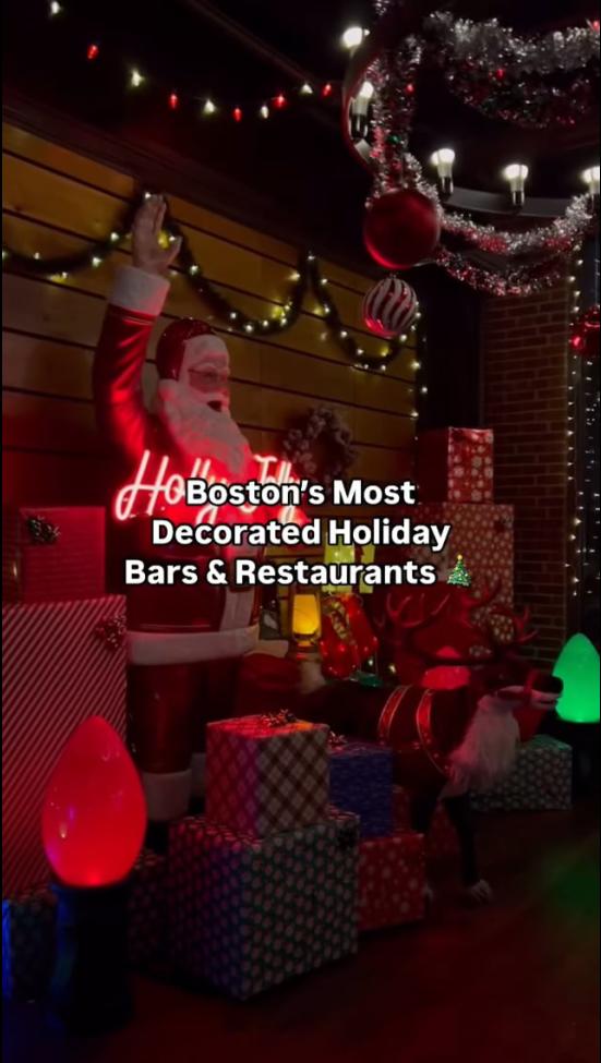 Video Thumbnail - vimeo - Boston's Most Decorated Holiday Bars & Restaurants