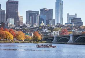 Duck Boat on the Charles River