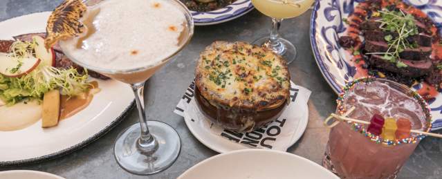 food and drinks at Rochambeau restaurant