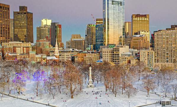 Boston Common Winter