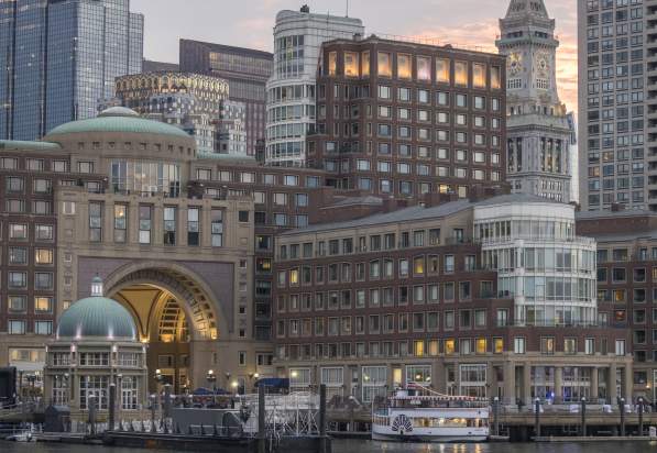 View of the Boston Harbor Hotel