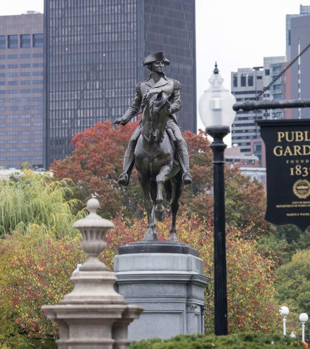 George Washington Statue in the Public Garden