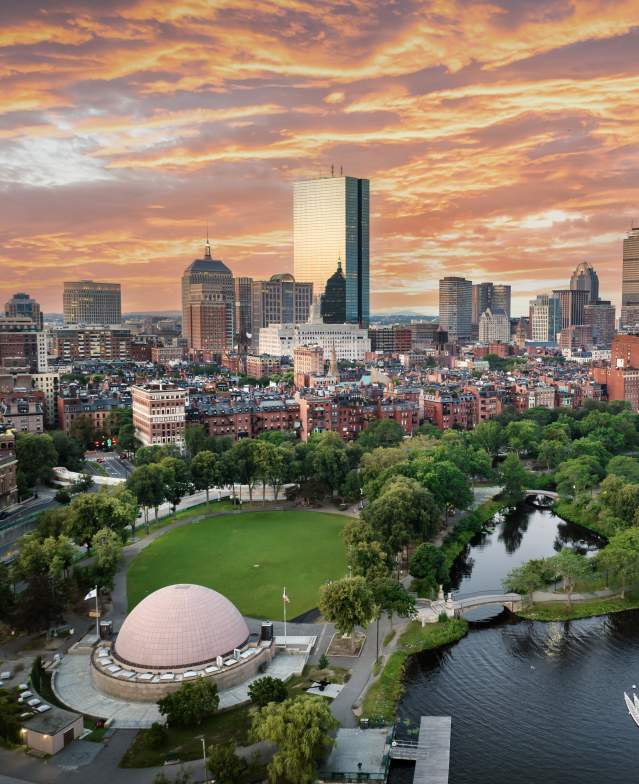 Boston Skyline from the Esplanade