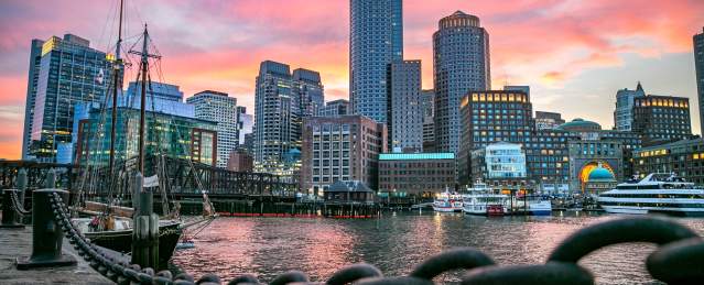 Boston Skyline from Fan Pier