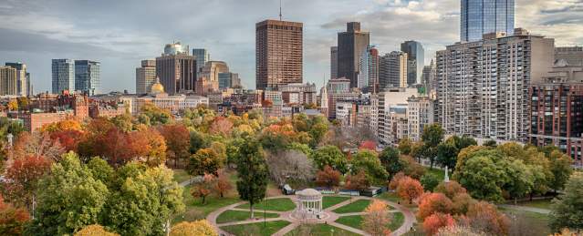 Boston Common in the Fall