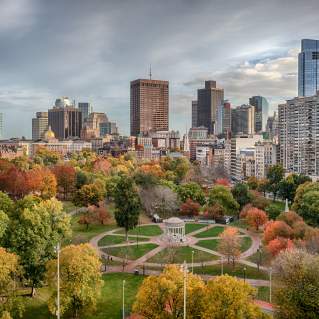 Boston Common in the Fall