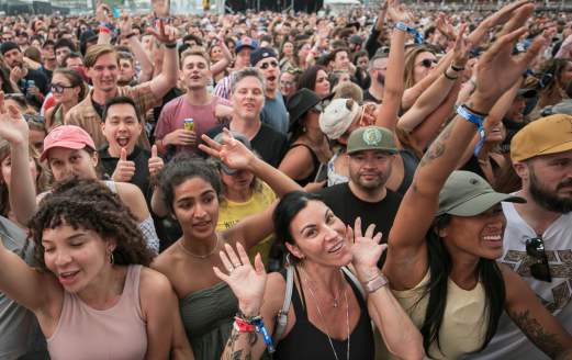 Crowd at Boston Calling