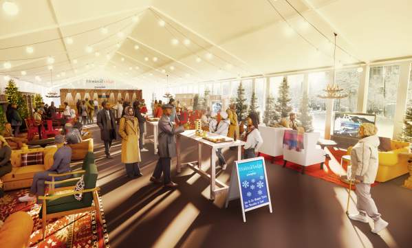 Rendering of the Frostival Lodge layout