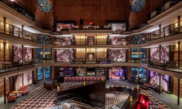 Lobby at Liberty Hotel