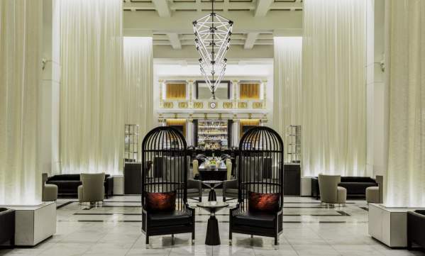 Hilton Boston Park Plaza lobby