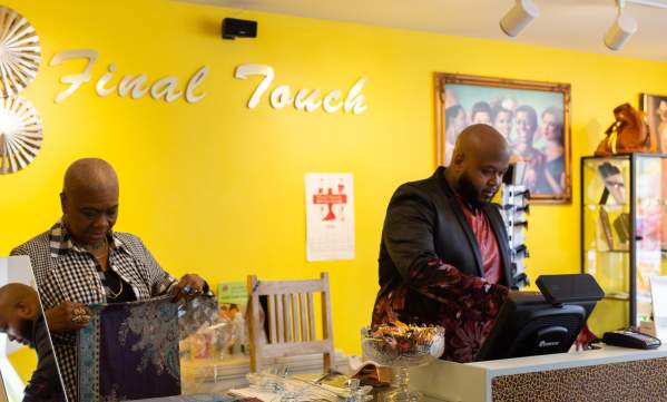 2 People Working at Final Touch Boutique in Roxbury