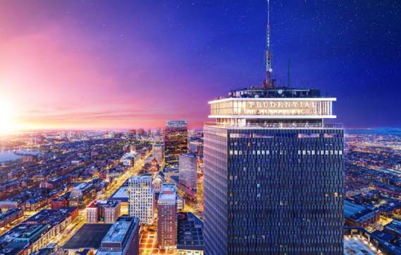 Aerial photo of View Boston