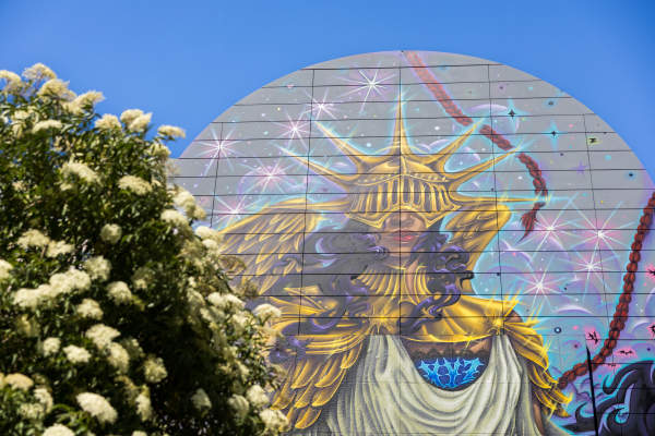 The Midnight Ride Mural Debuts on the Greenway