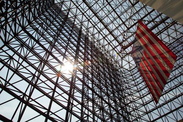 submit  an RFP JFK library american flag