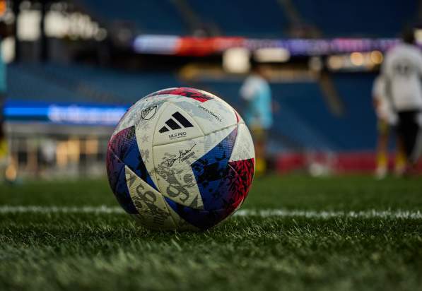 Soccer balls at Gillette Stadium