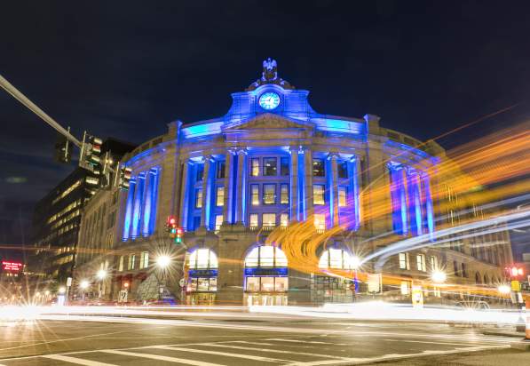 South Station at Night