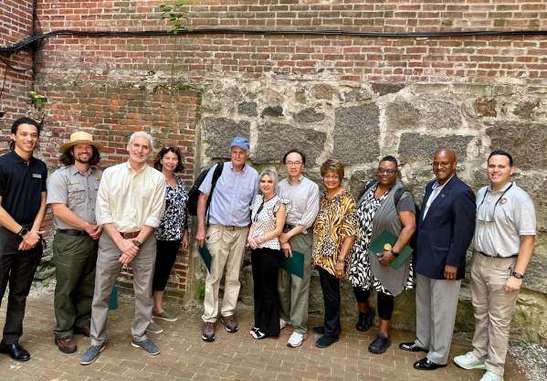 Multicultural Committee ay the Museum of African American History