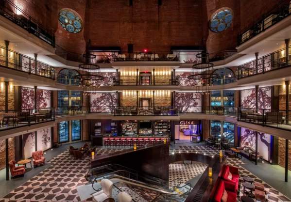 Lobby at Liberty Hotel