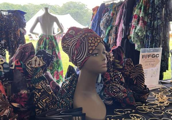 Vendor at Black Owned Bos.