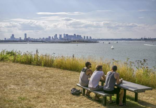 Spectacle Island Bench