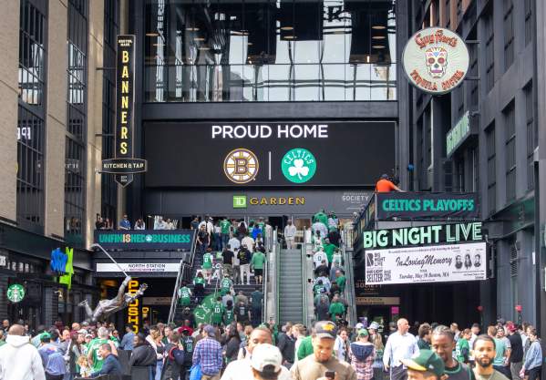 TD Garden Entrance