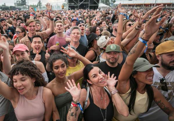 Crowd at Boston Calling