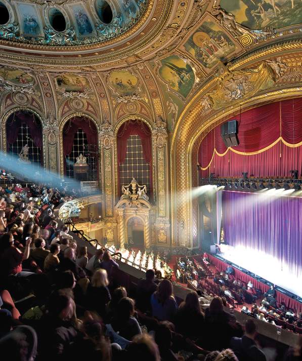 Audience At The Wang Center In Boston, MA