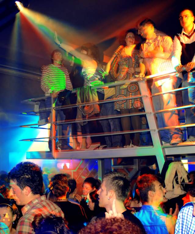 Night Club people  lights