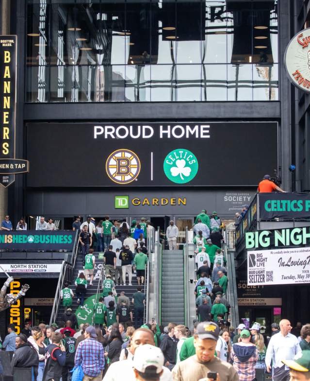 TD Garden Entrance