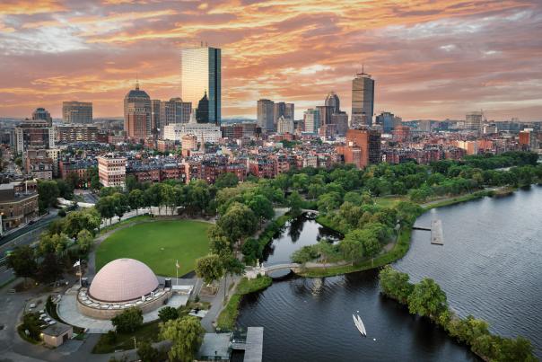 Boston Skyline from the Esplanade