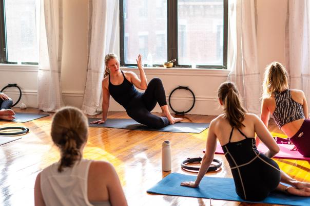 Class at Soma Yoga Studio