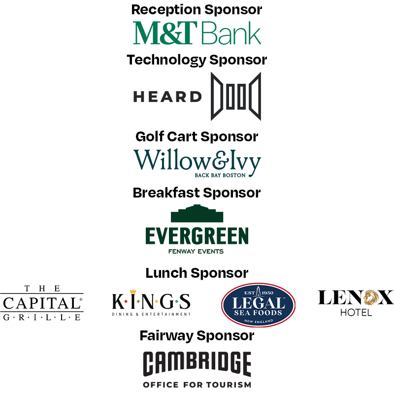 Golf Tournament Sponsor Logos