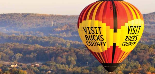 Visit Bucks County hot air balloon