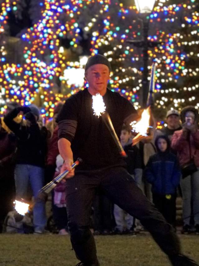 Fire & Frost Fun at Peddler's Village