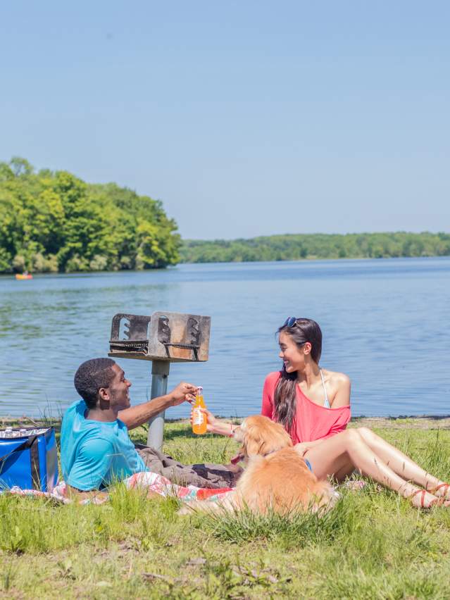 Picnic at Lake Nockamixon