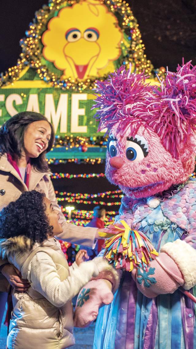 A Very Fury Christmas at Sesame Place