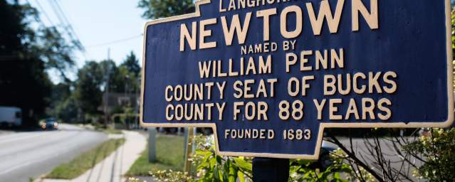Founded by Willian Penn in 1684, Newtown has been and continues to be one of the "coolest small towns in the nation" as declared by Yahoo! Travel. With a main street lined with unique shops, taverns and restaurants as well as a bustling festival calendar, there is always something to see and do. From historic inns full of history to classic American film, there's plenty of fun for everyone in Newtown, PA.