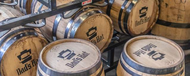 Dad’s Hat Whiskey Barrels